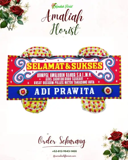 Papan Bunga Ucapan Selamat Cikarang